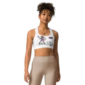 Righteous Warriors Tiye Sports Bra White