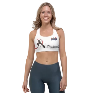 Righteous Warriors Makaeda Sports Bra White