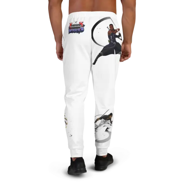 Righteous Warriors Men's Joggers White - Image 4