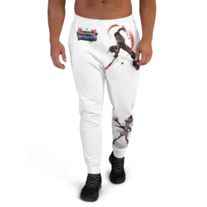 Righteous Warriors Men's Joggers White