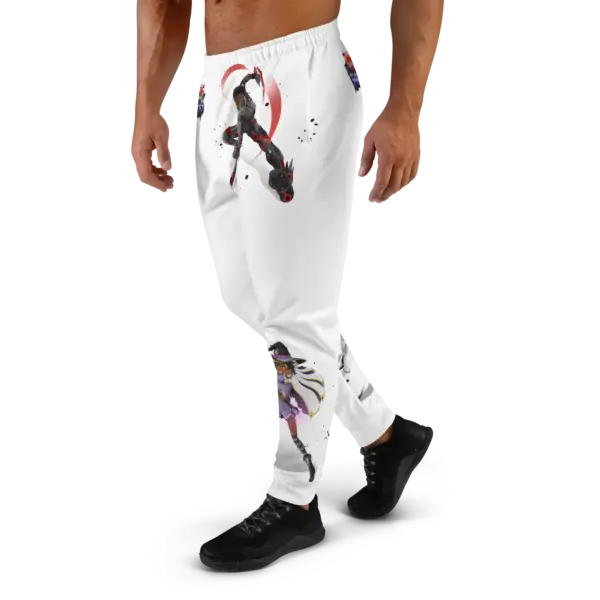 Righteous Warriors Men's Joggers White - Image 3