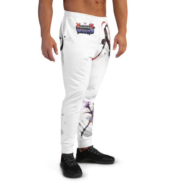 Righteous Warriors Men's Joggers White - Image 2