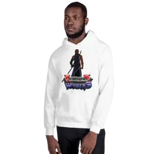 Osei White Unisex Hoodie