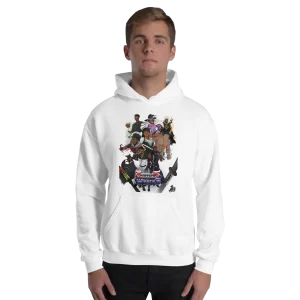 Righteous Warriors Limited edition Unisex Hoodie White