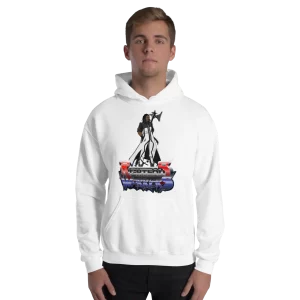 Makhanda White Unisex Hoodie